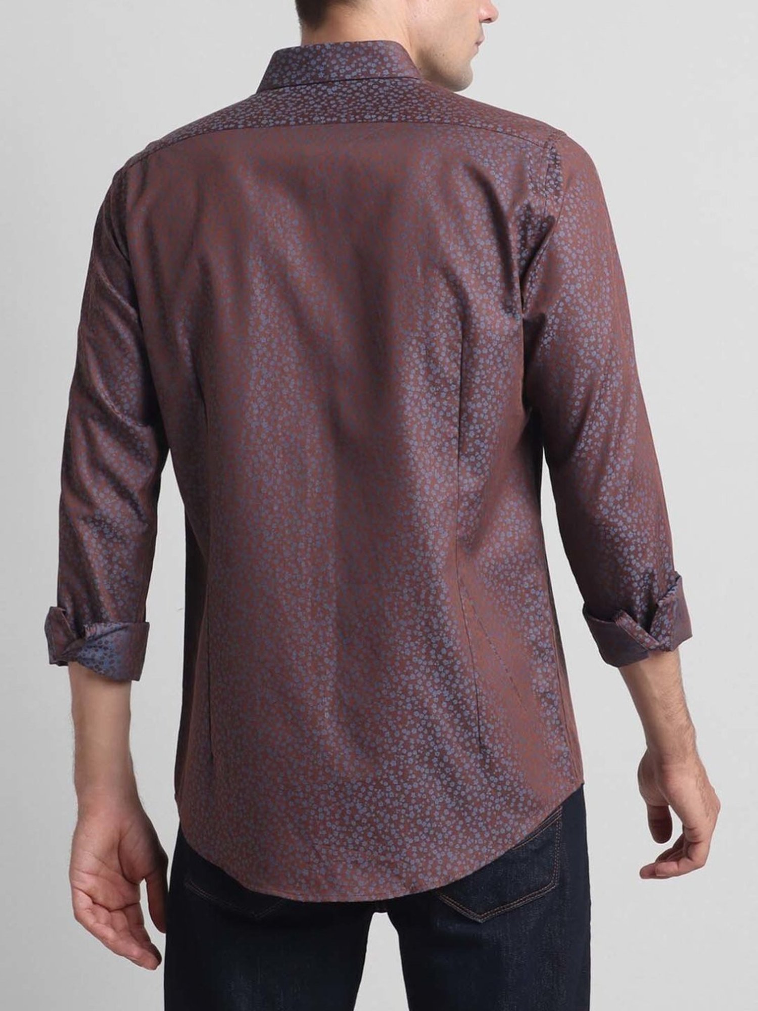 Simon Carter London Multicolor Printed Slim Fit Shirt