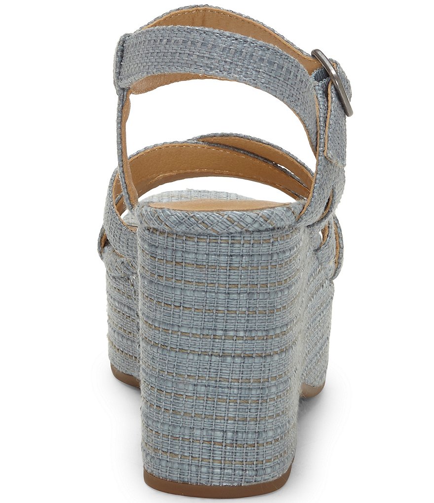 Lucky Brand Carlisha Woven Platform Wedges
