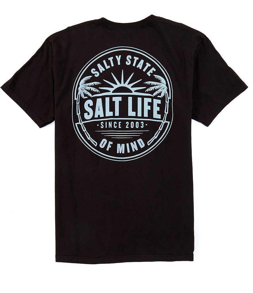 Salt Life Short-Sleeve Sunrise Palms Graphic T-Shirt