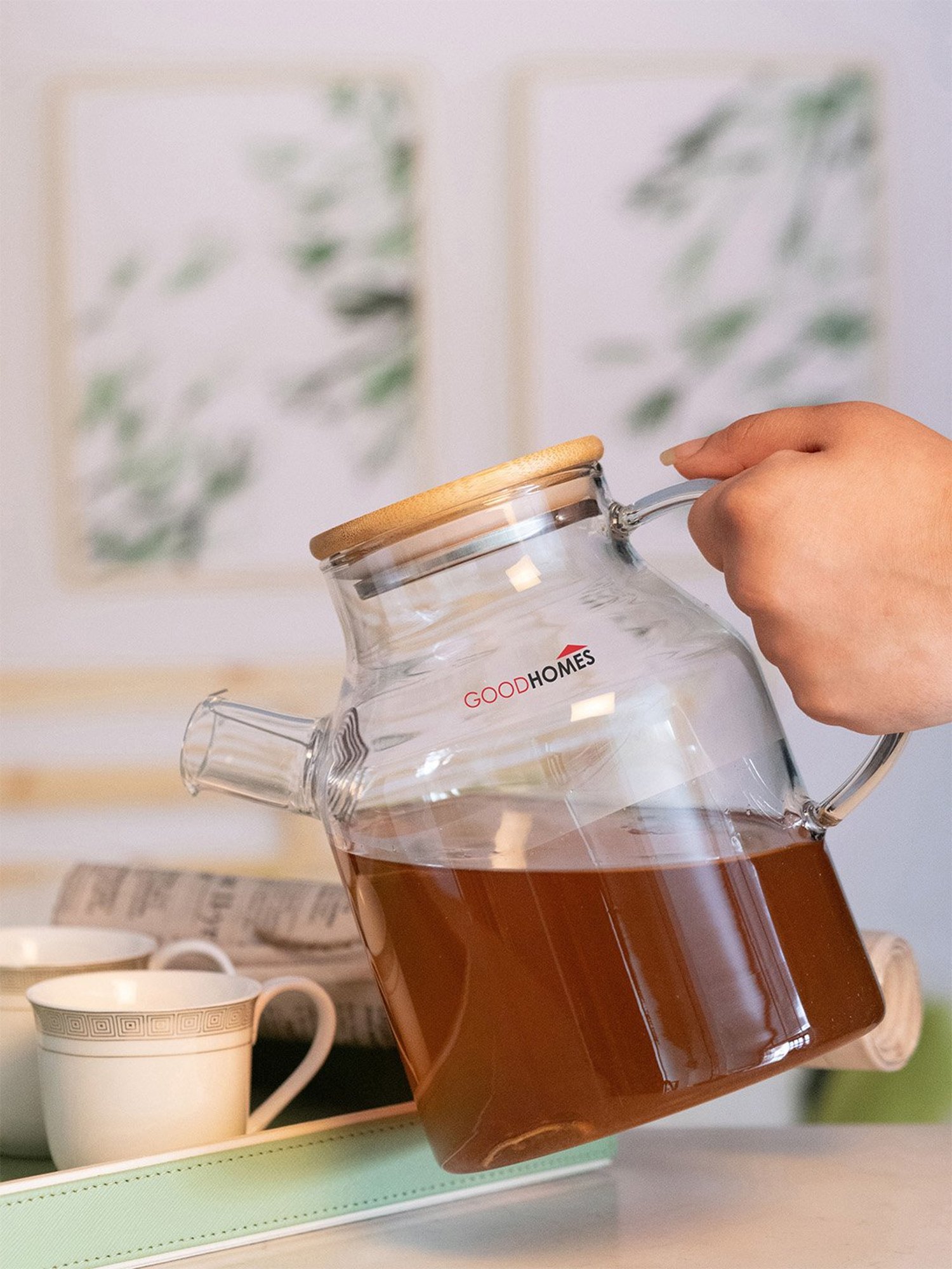 Borosil Silver Stainless Steel Wonder Jug (5700 ML)