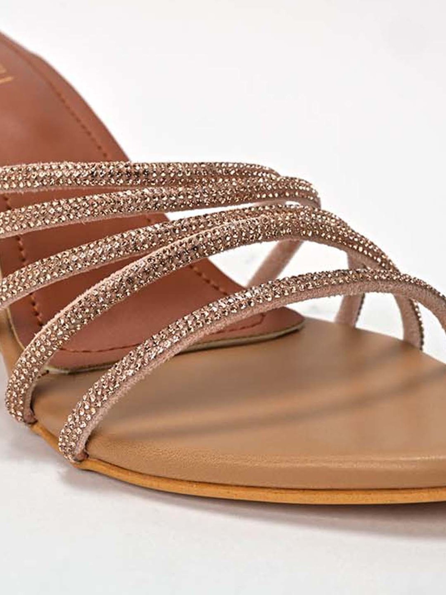 Scentra Women's Brown Casual Sandals