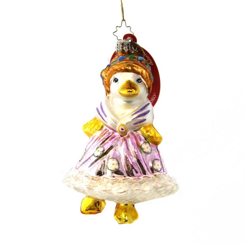 Christopher Radko Lady Luvaduck Spring  -  Tree Ornaments