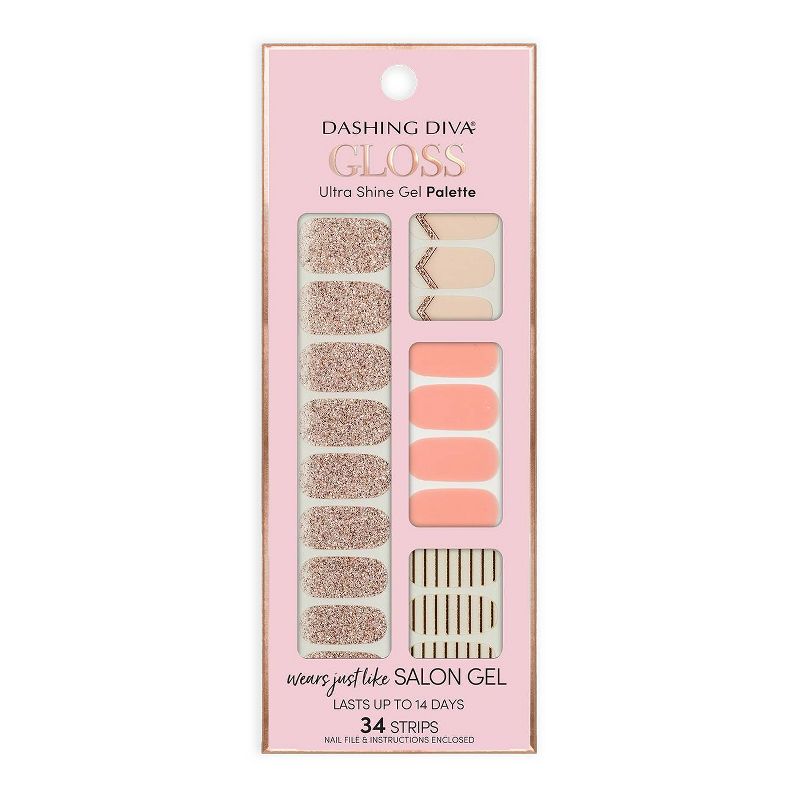 Dashing Diva Gloss Ultra Shine Gel Palette - In the Blush