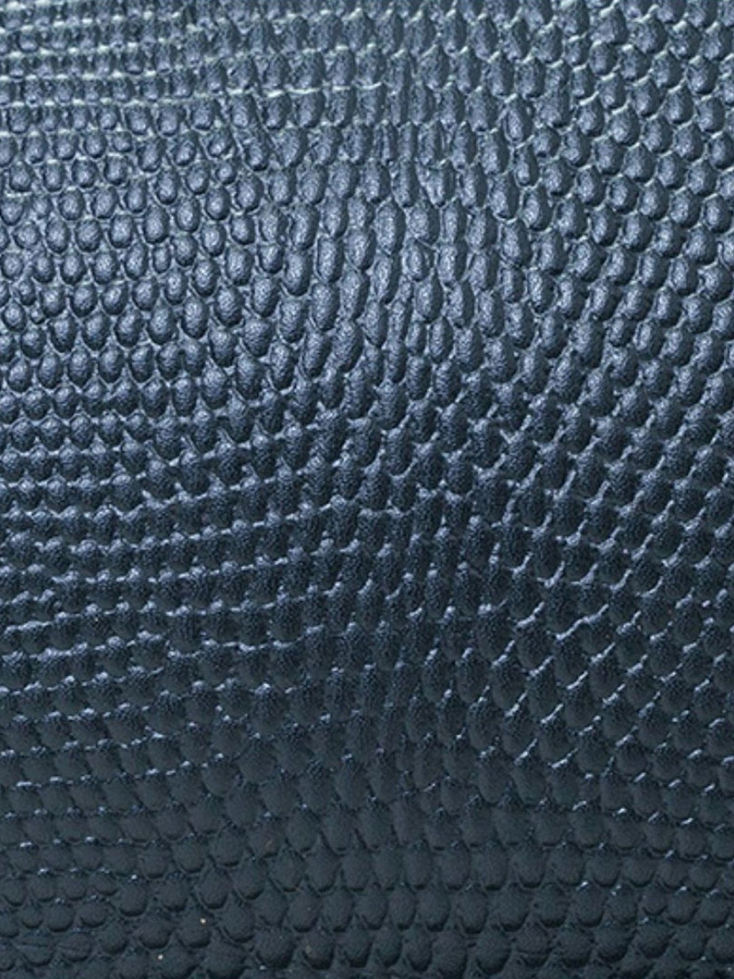 RI2K London Blue Leather Large Textured Handbag