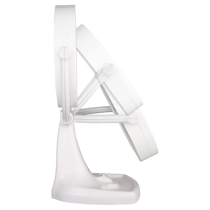 Zadro Fluorescent Surround Light Max Bright Vanity Mirror 10X/1X