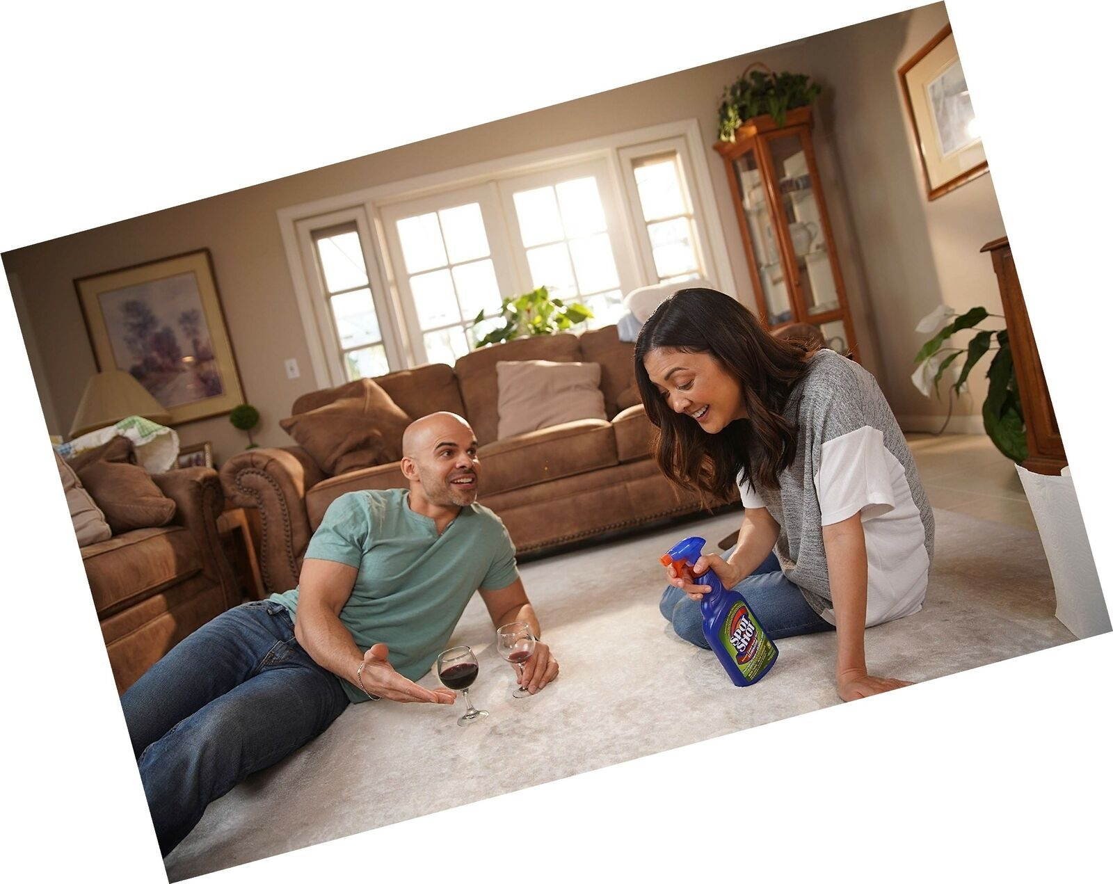 Spot Shot Pet Instant Carpet Stain & Odor Eliminator, 22 OZ [Non-Aerosol Trig...