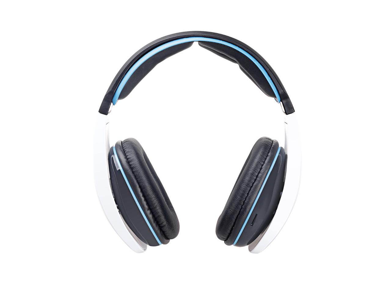 COMBATERWING Wireless Bass Bluetooth Stereo Over Ear Headset with Mic FM MP3 EQ TF Slot for iPhone 6s/6s Plus iPad PC Samsung