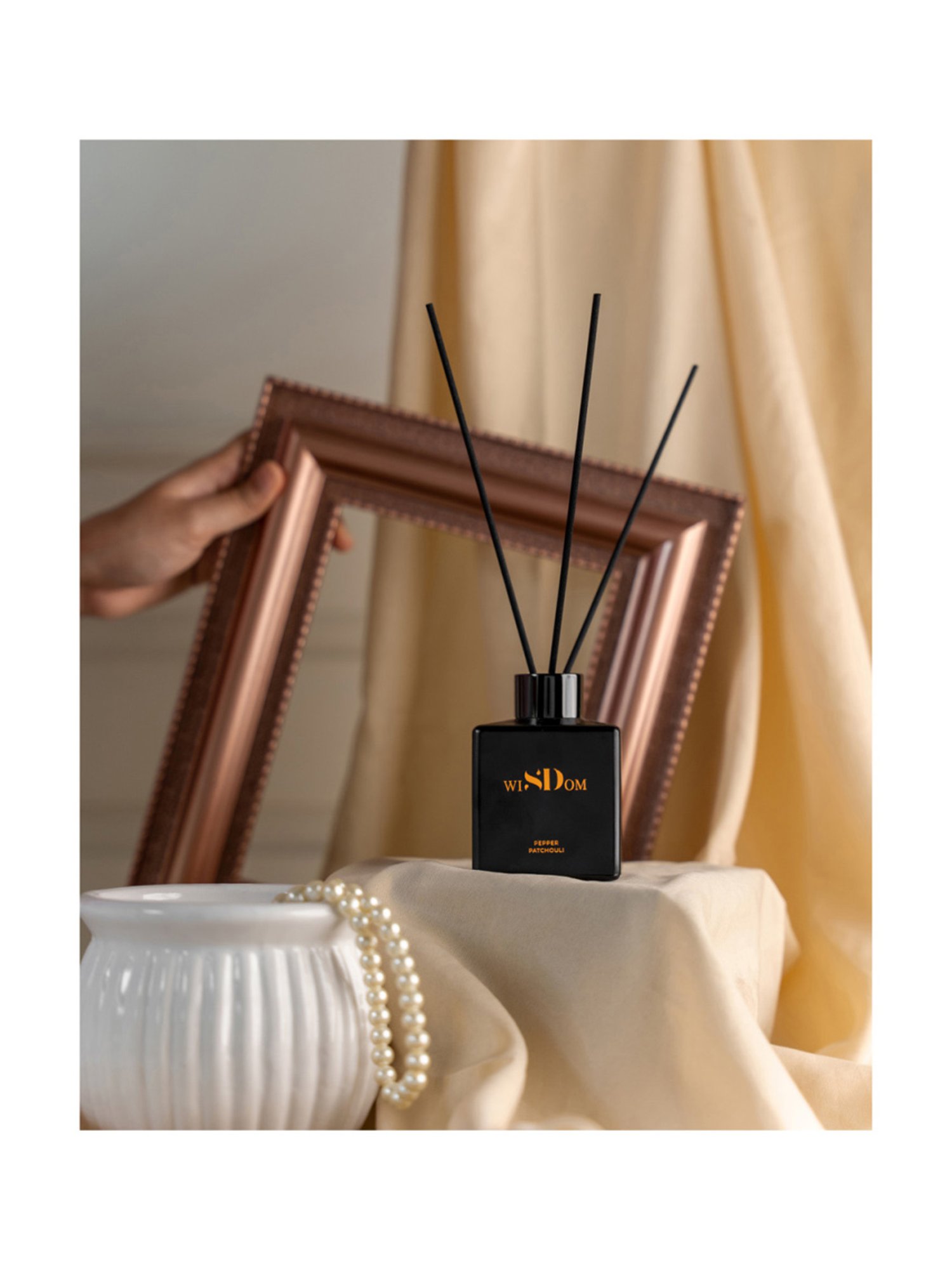 wiSDom by Sheetal Desai Pepper & Patchouli Luxury Scented Reed Diffuser