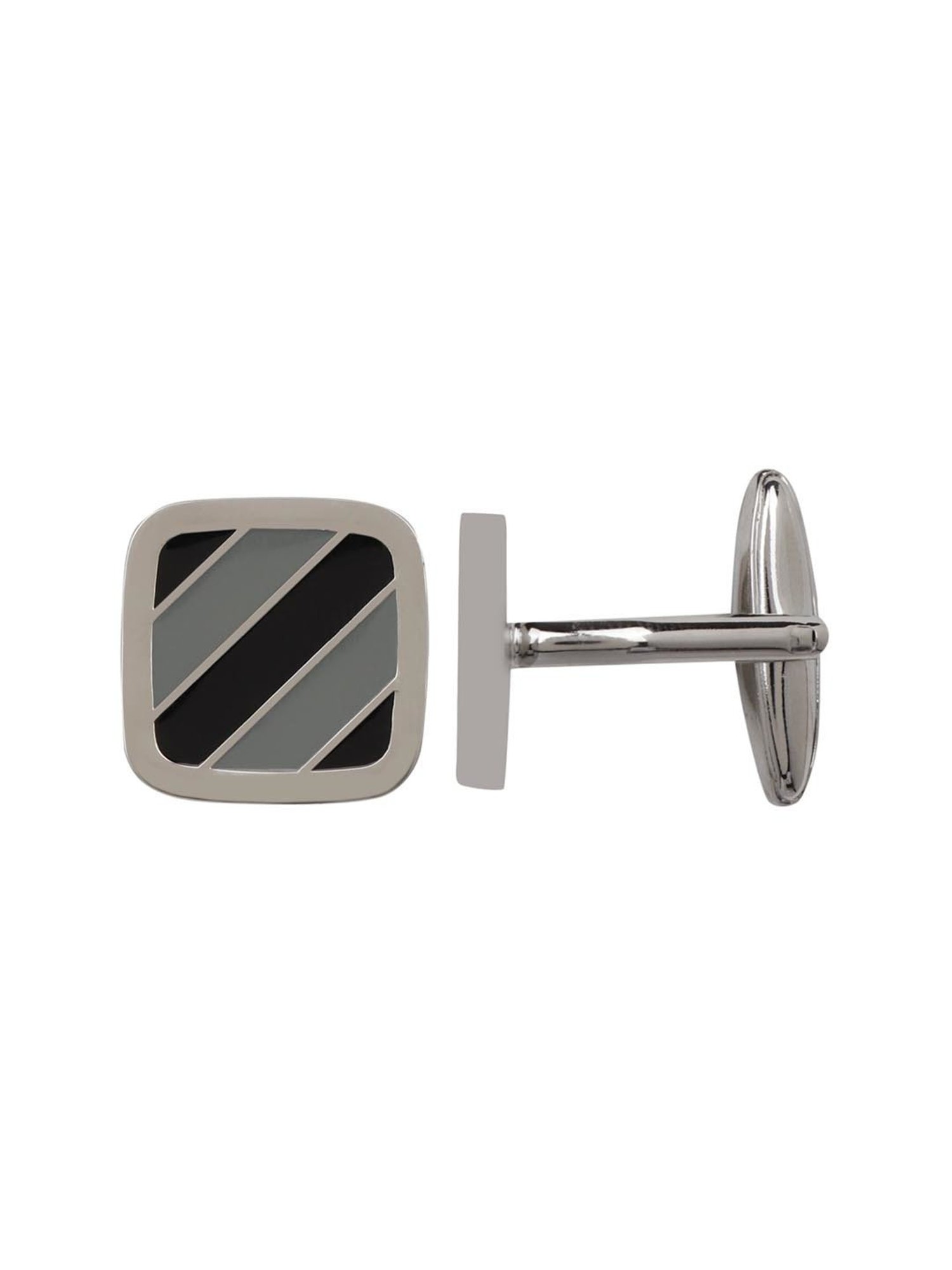 The Real Effect London 800 Silver Cufflinks for Men