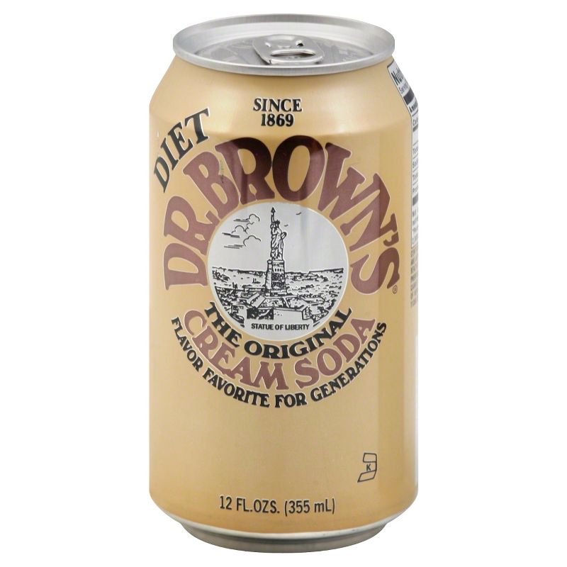 Dr. Browns Diet Cream Soda 6 pk