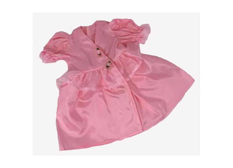 The Queen's Treasures Little House on the Prairie Green Calico Dress, Bonnet & Apron for 18" American Girl Dolls