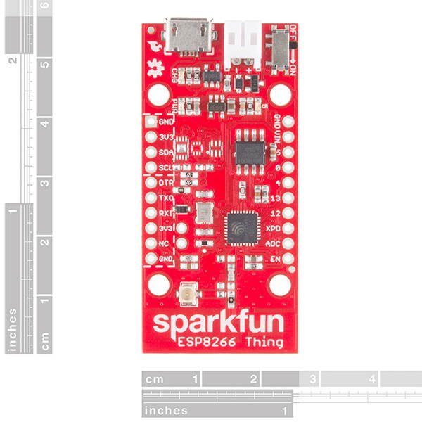SparkFun ESP8266 Thing Starter Kit for Internet of Things WiFi Development Includes headers jumper wires breadboard Serial breakout Mico-B USB Cable and LEDs Use to Start a Project or Learn IoT