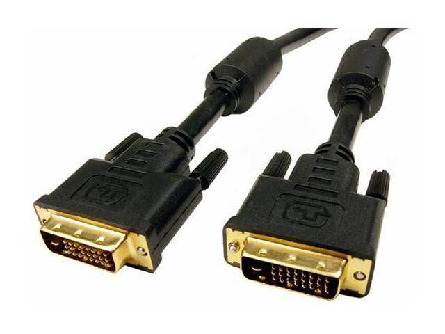 CABLES UNLIMITED PCM-2285-10 Black Male to Male DVI-D Dual Link Cable