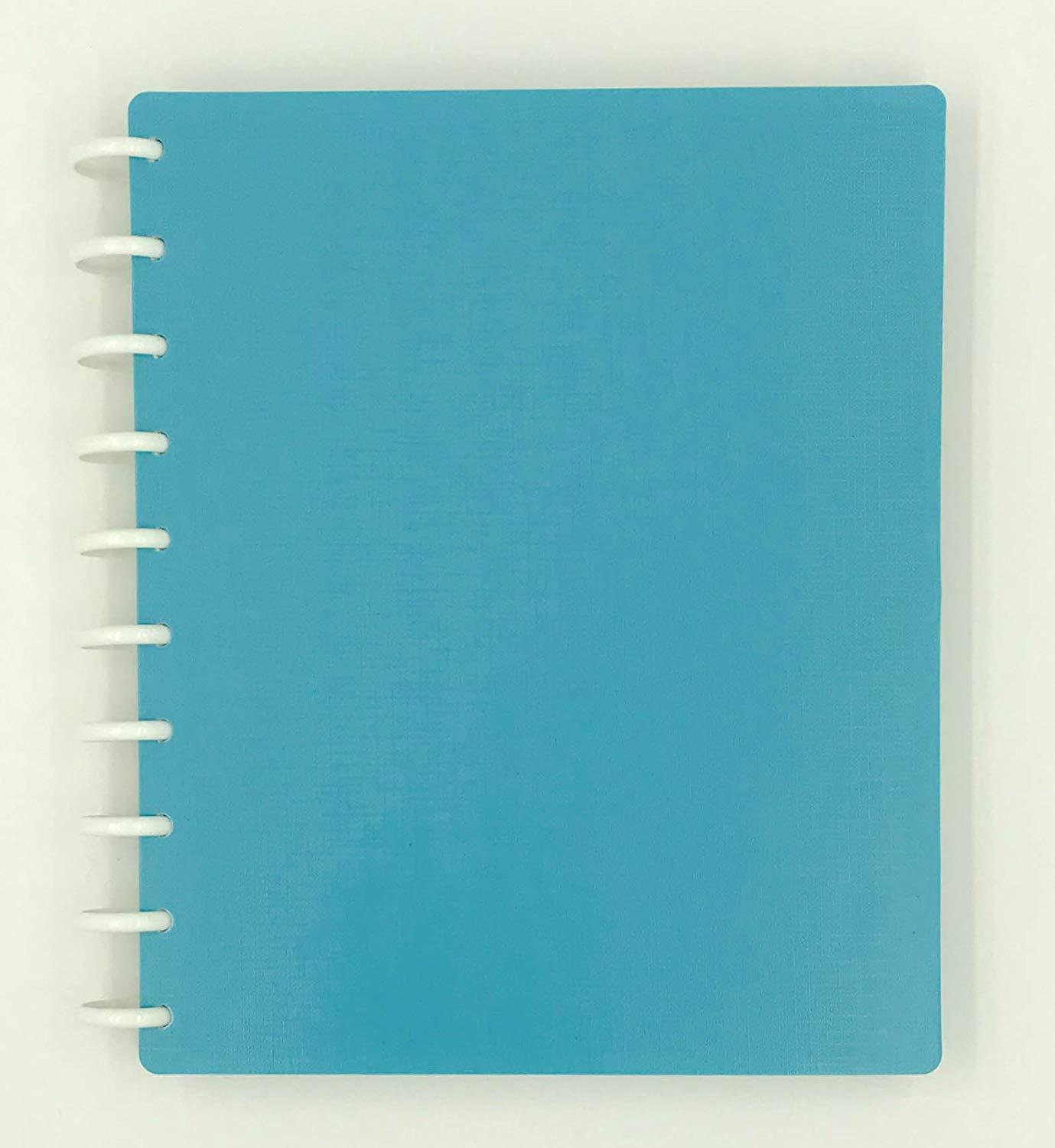 Talia Discbound Notebook, Energetic Turquoise, Midsize