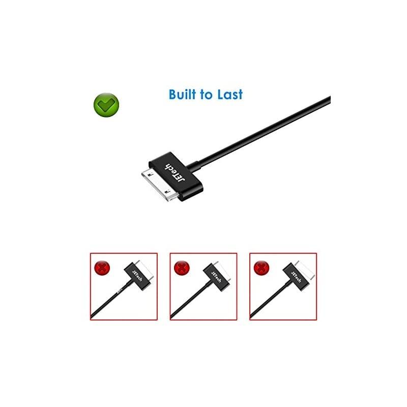 USB Sync and Charging Cable Compatible iPhone 4/4s, iPhone 3G/3GS, iPad 1/2/3, iPod, 3.3 Feet (Black)