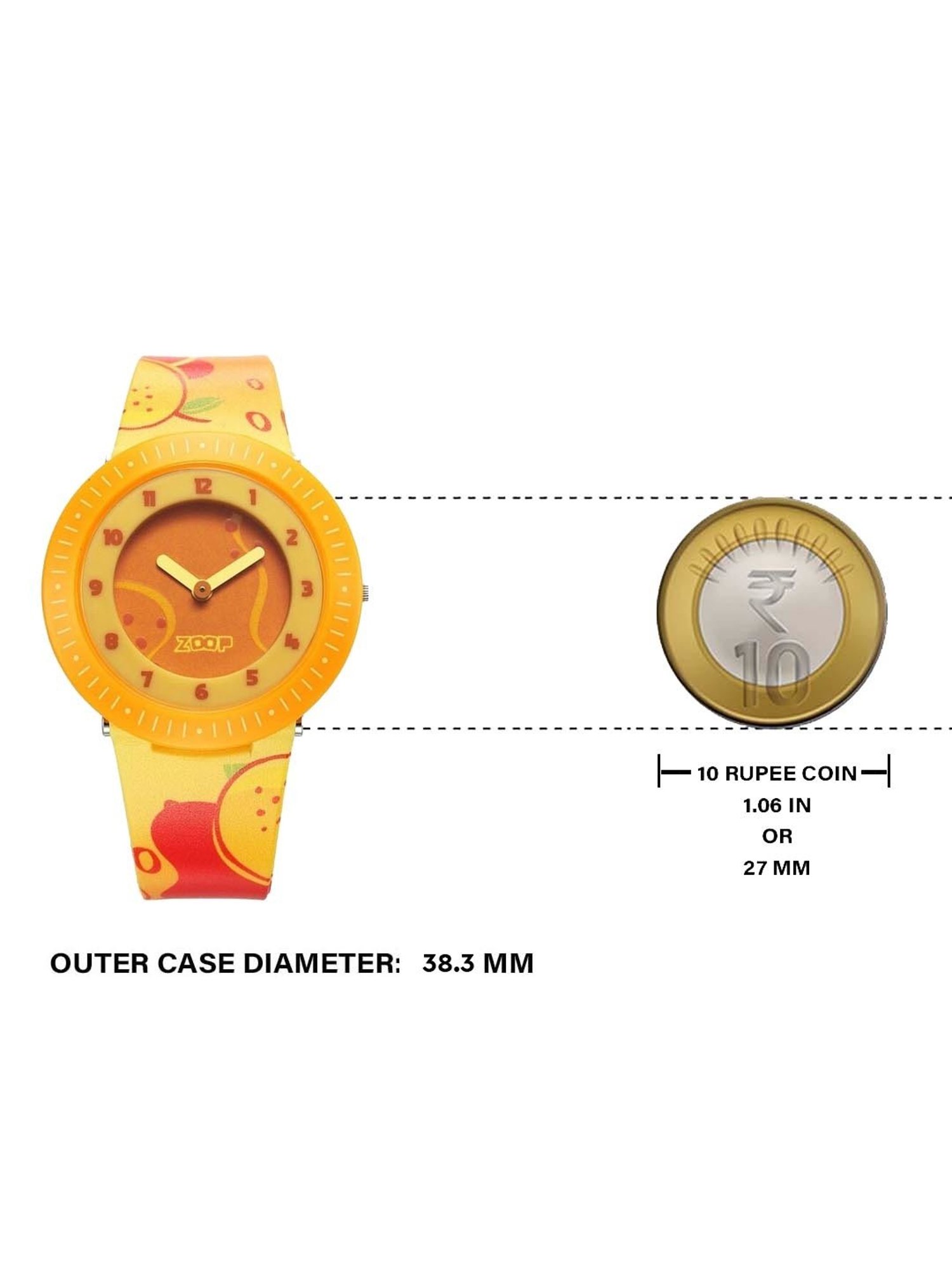 Zoop 26007PP09W Fruit Story Kids Analog Watch