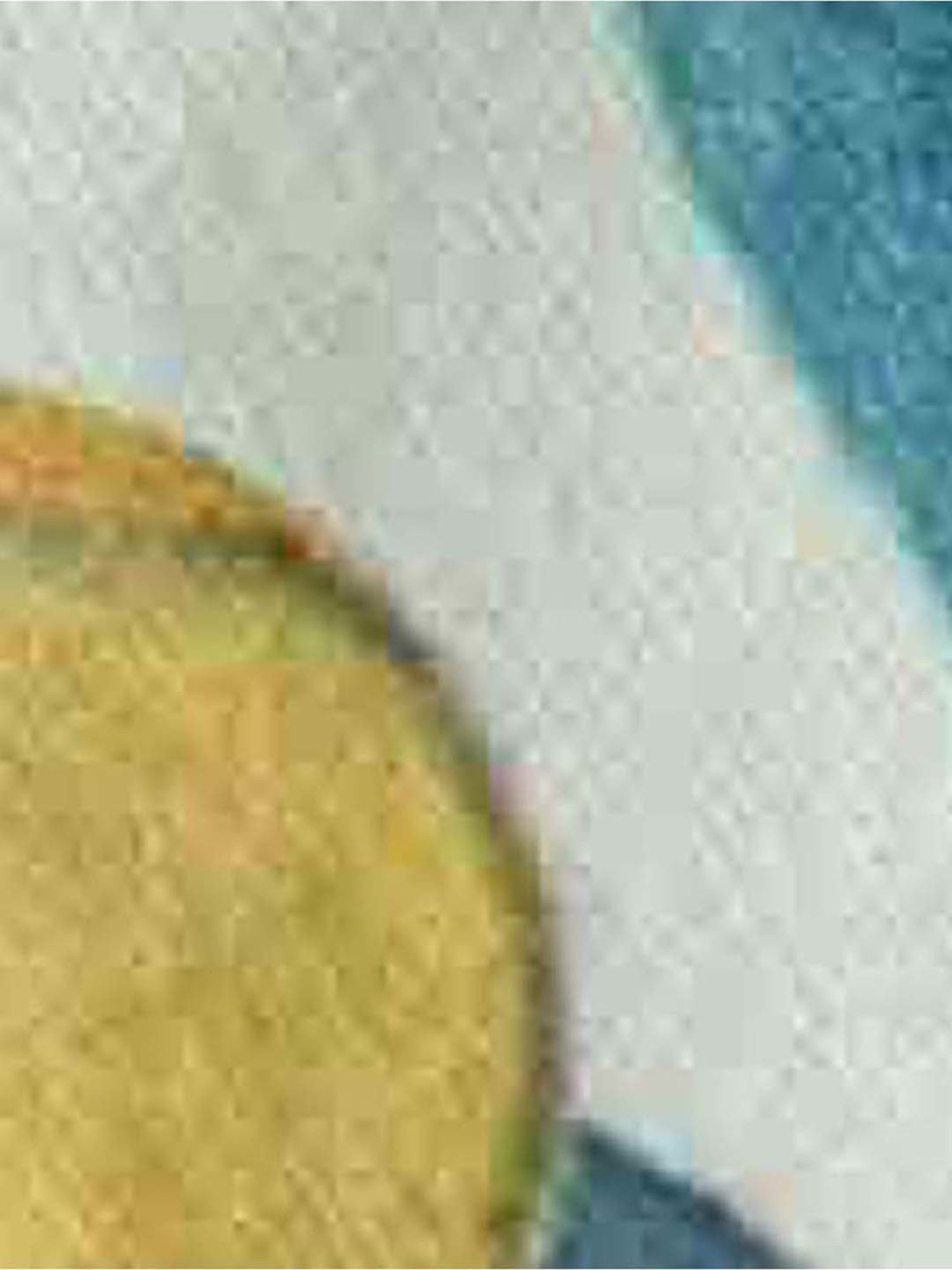 Ellementry Fresca Dish White & Blue Cotton Dish Towel - Set of 2