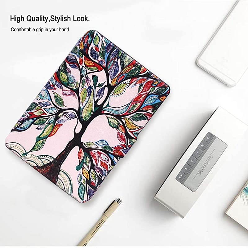 Kindle Ereader Voyage Smart Cover Thin Slim Fit Lightweight PU Leather Case Cover Auto WakeSleep Function for  Kindle Ereader Voyage 12