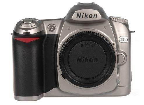 Nikon D50 DSLR Camera (Body) (Chrome) (International Model) (International Model)