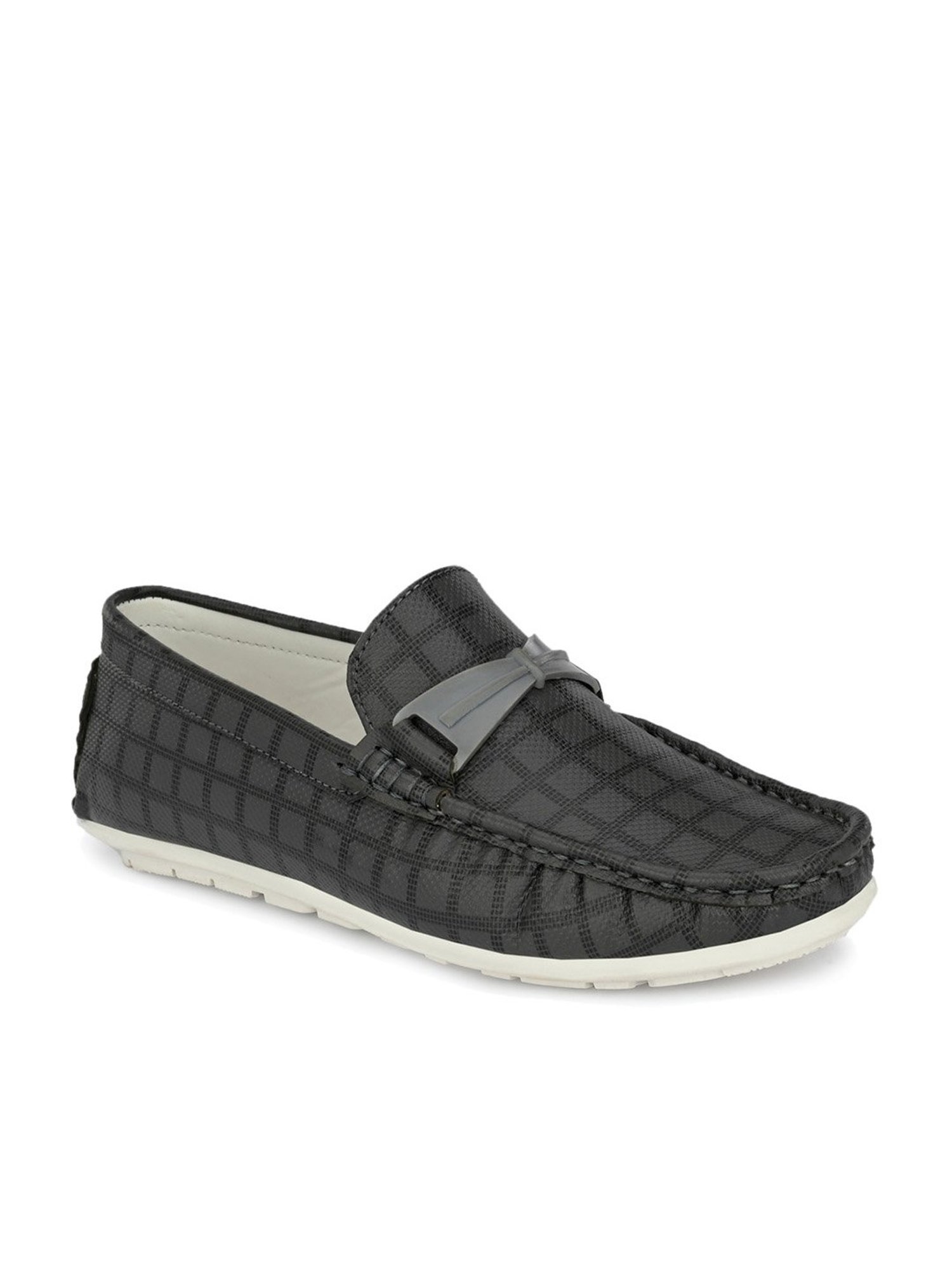 Prolific Men's Grey Casual Loafers