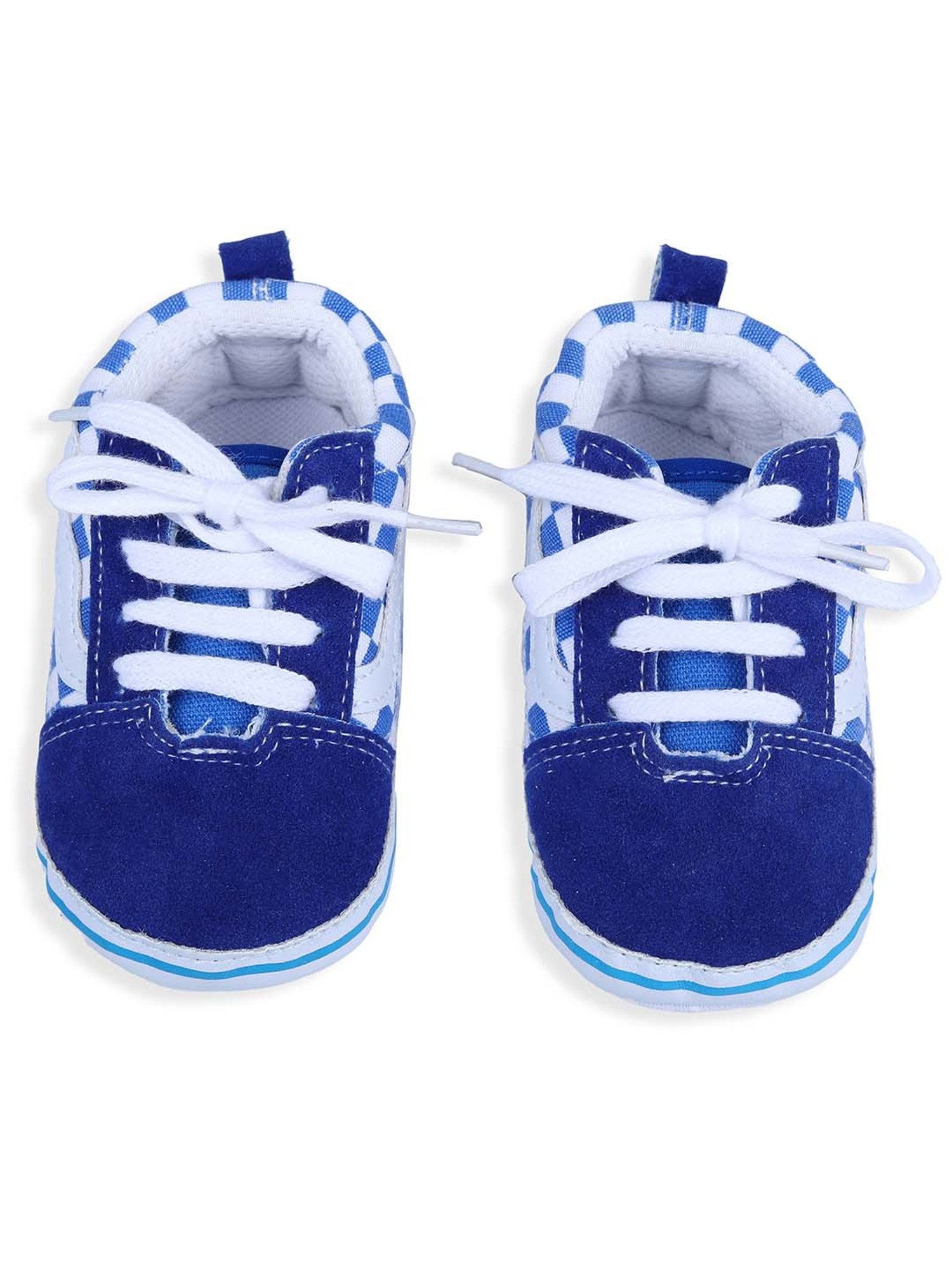 Baby Moo Kids Blue Casual Booties