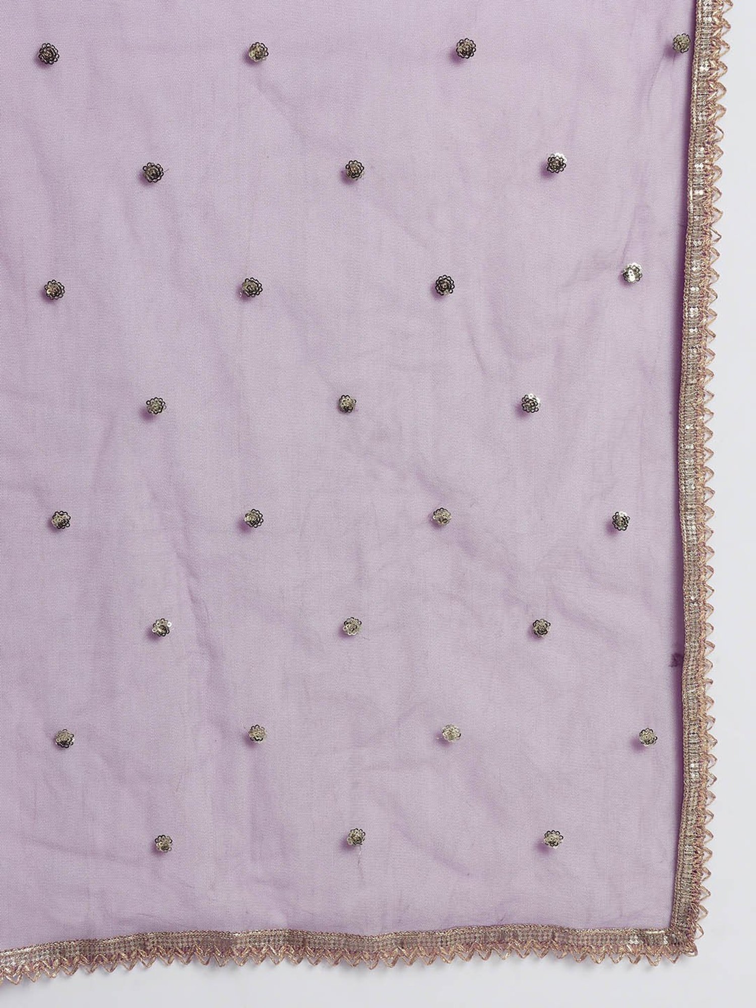 studiorasa Purple Hand Block Print Lehenga Set