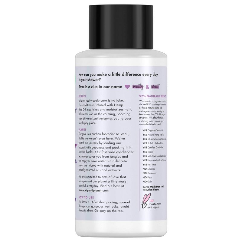 Love Beauty and Planet Hemp Seed Conditioner - 13.5 fl oz