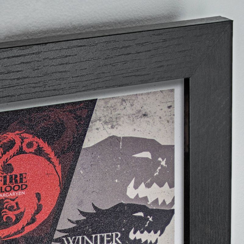Licensed Game of Thrones Siglis Wall Art Yellow/Red/Black - Crystal Art Gallery