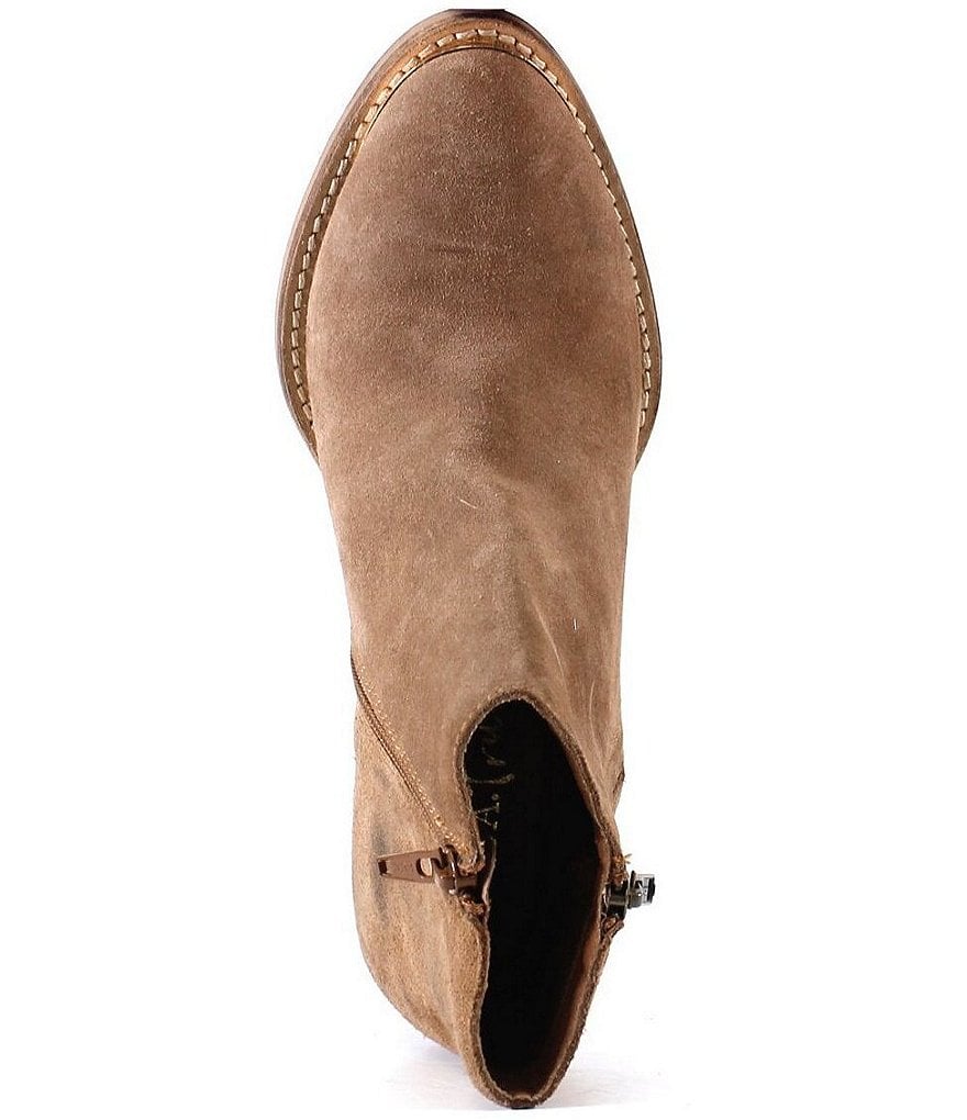 Diba True Start Line Suede Booties