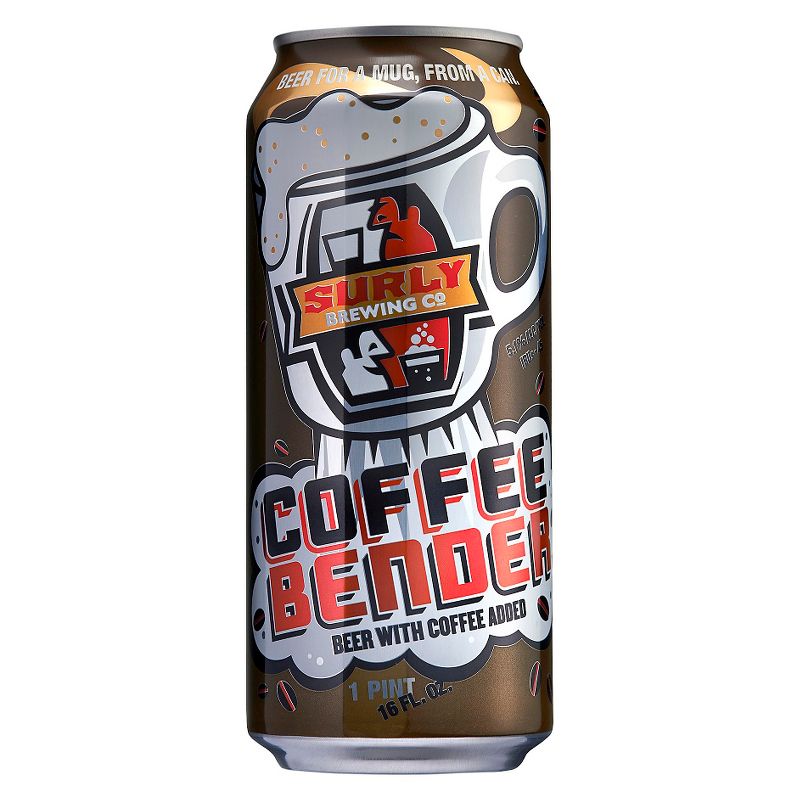 Surly Coffee Bender Beer- 4pk/16 fl oz Cans