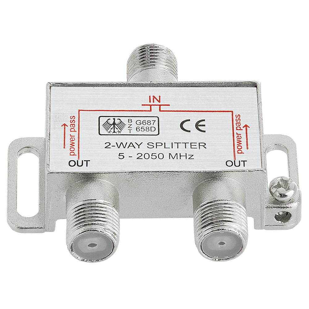 Cmple - 2-Way Splitter 5-2050MHz F-Type