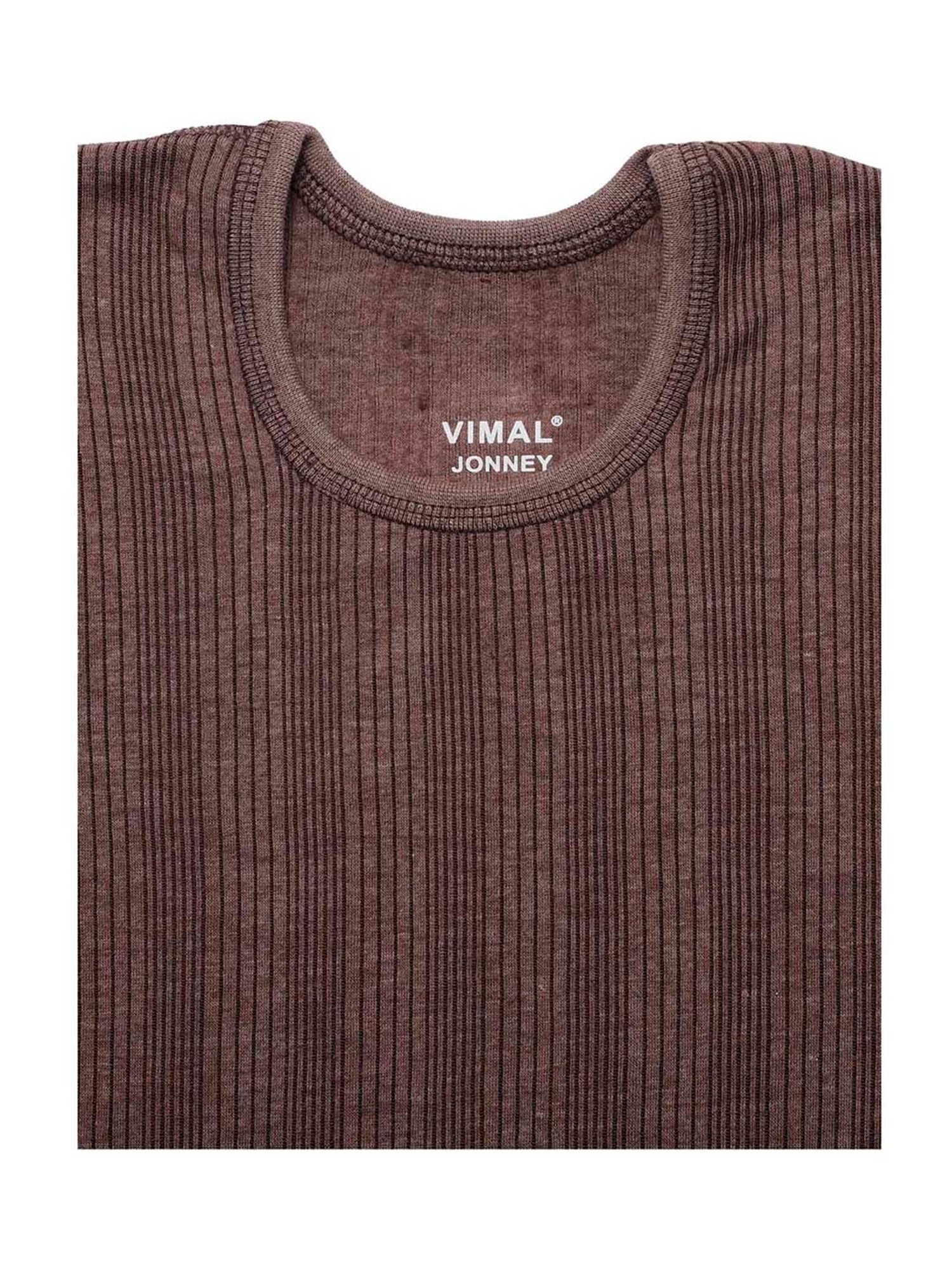 Vimal Jonney Kids Multicolor Regular Fit Thermal Tops - Pack of 2