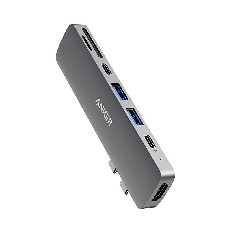 USB C Hub for MacBook PowerExpand Direct 7in2 USB C Adapter Compatible with Thunderbolt 3 USB C Port 100W Power Delivery 4K HDMI USB C and 2 USB A Data Ports SD and microSD Card Reader