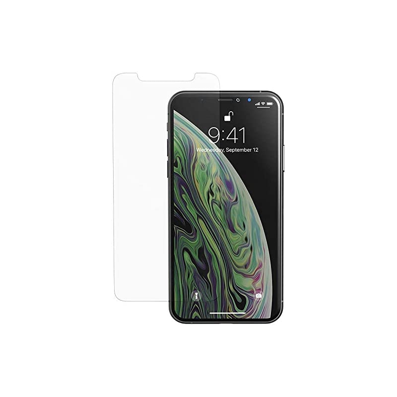 Tempered Glass Screen Protector 2 Pack for iPhone Xs HiGradeCase Friendly Fit Includes Applicator Form Collection