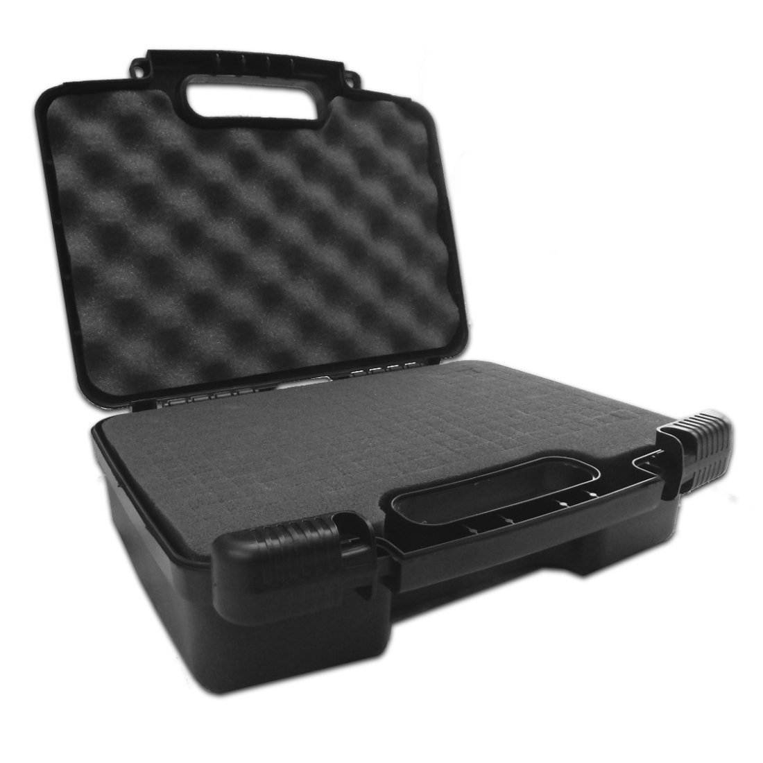 STURDY Recorder Carrying Travel Hard Case w/ Dense Foam for Tascam DR-05 , DR-40 , DR-22L , DR-100MKll , DR-44WL Portable Recorder , Mini Tripod , Adapter , Mic Pop Windscreen and Slim Accessories