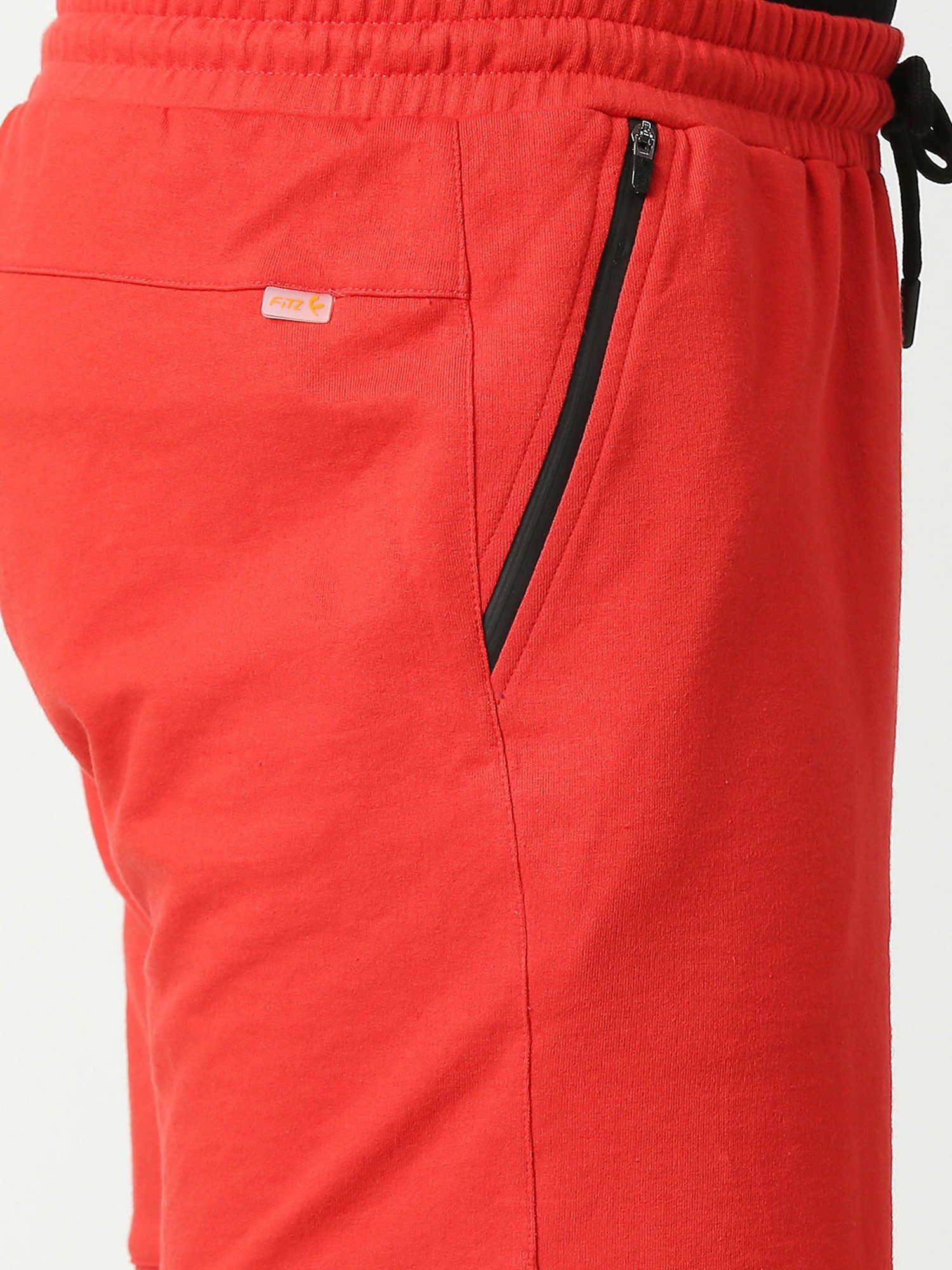 Fitz Red Slim Fit Shorts