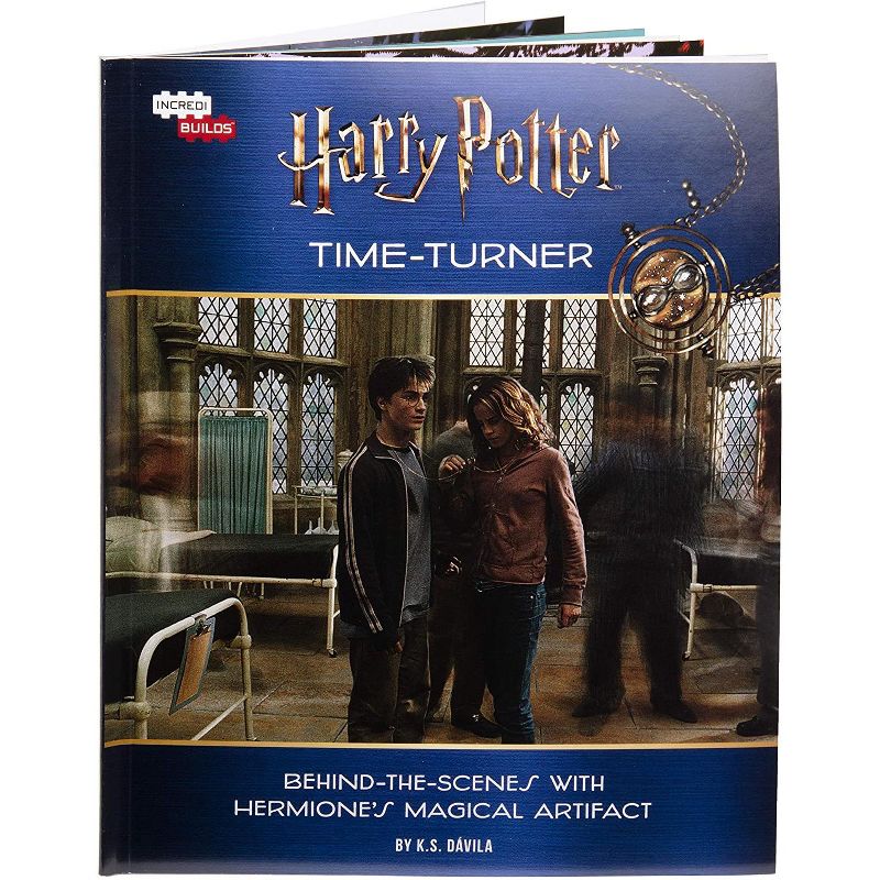 Incredibuilds Harry Potter Time Turner Book & Wood Model Figure Kit
