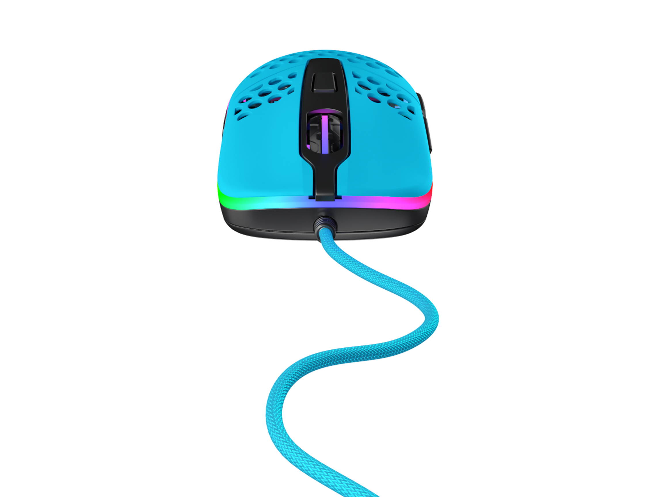 xtrfy M42 RGB Miami Blue Wired Optical Ultra-Light Gaming Mouse