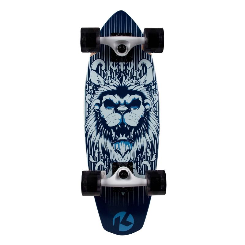 Kryptonics 23" Mini Fat Teeth Kids' Cruiser Skateboard