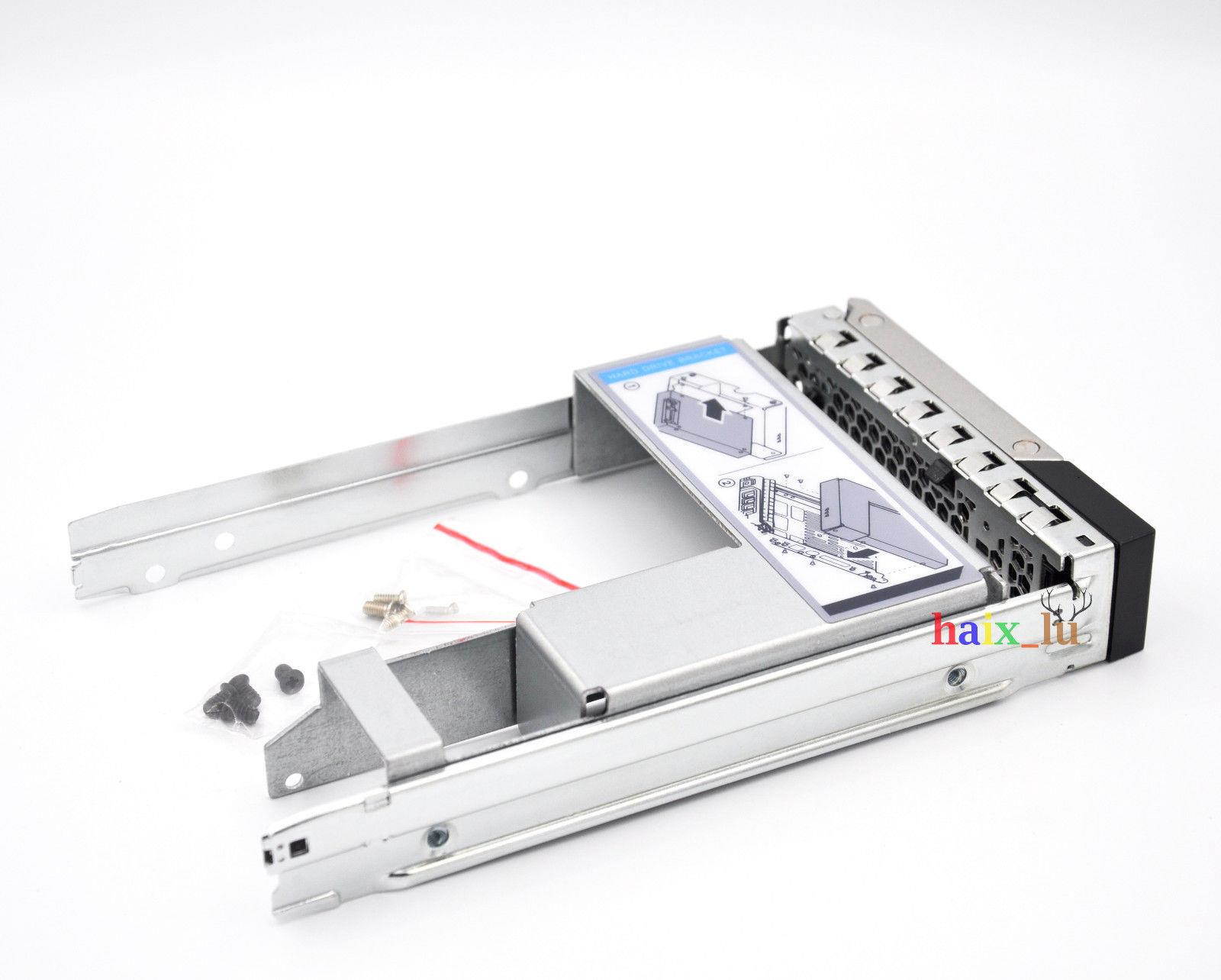 NEW X7K8W +9w8c4 2.5" to 3.5" adapter HDD TRAY for Dell R740 R740xd R940 R640