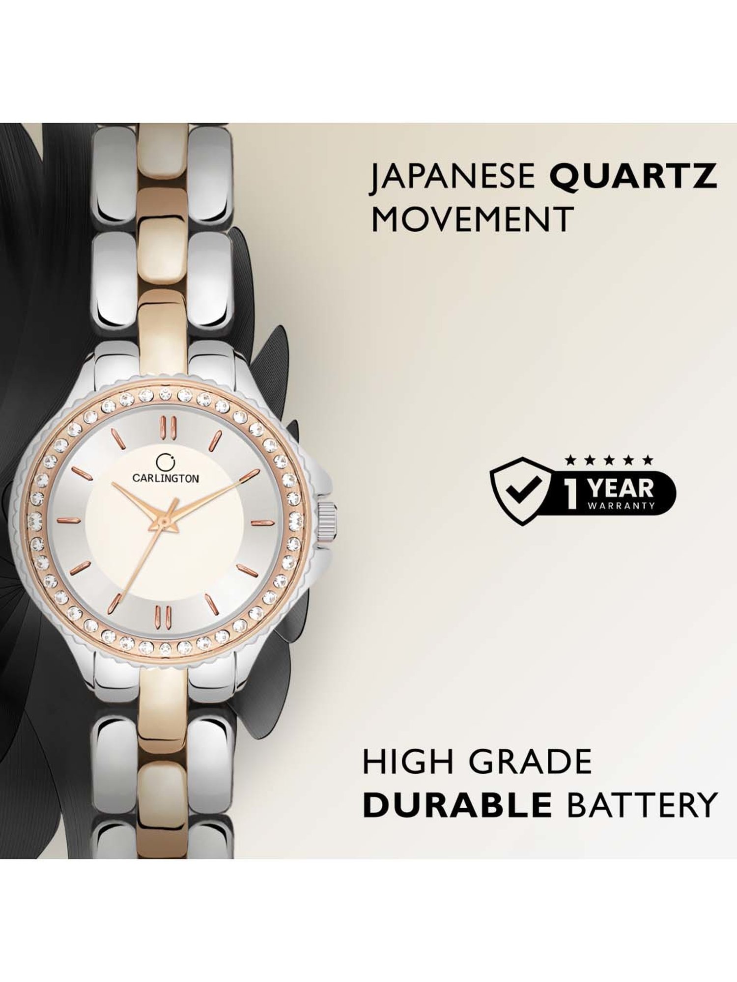 CARLINGTON CT 6060 Analog Watch for Women