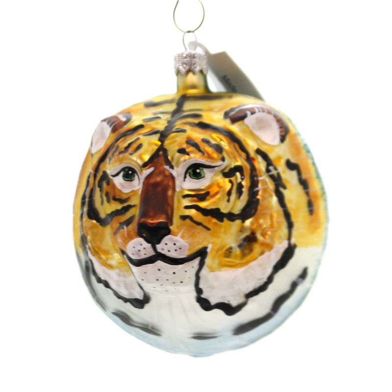 Christina's World 4.25" Siberian Tiger Ornament Sikhote Alin Russia  -  Tree Ornaments