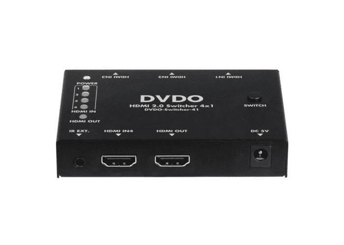 DVDO Switcher-41 4K HDMI 4-1 Switcher with HDR w/1-Yr Warranty
