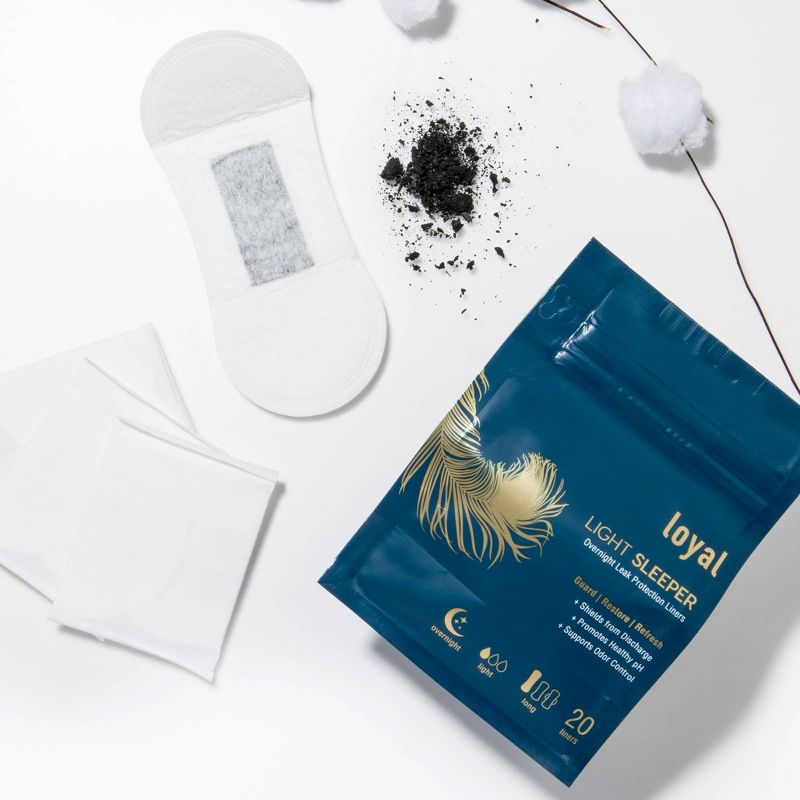 Loyal The Light Sleeper Overnight Leak Protection Liner - 20ct