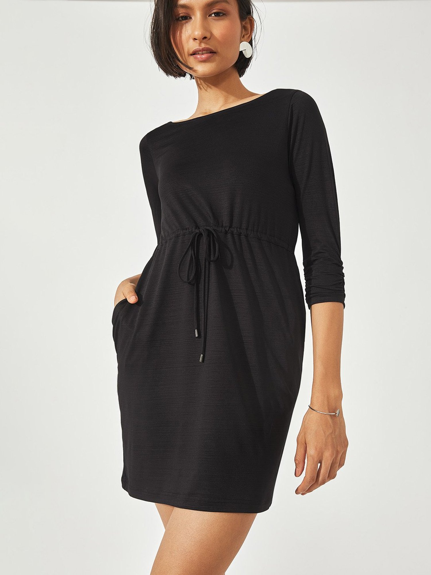 The Label Life Black Shift Dress