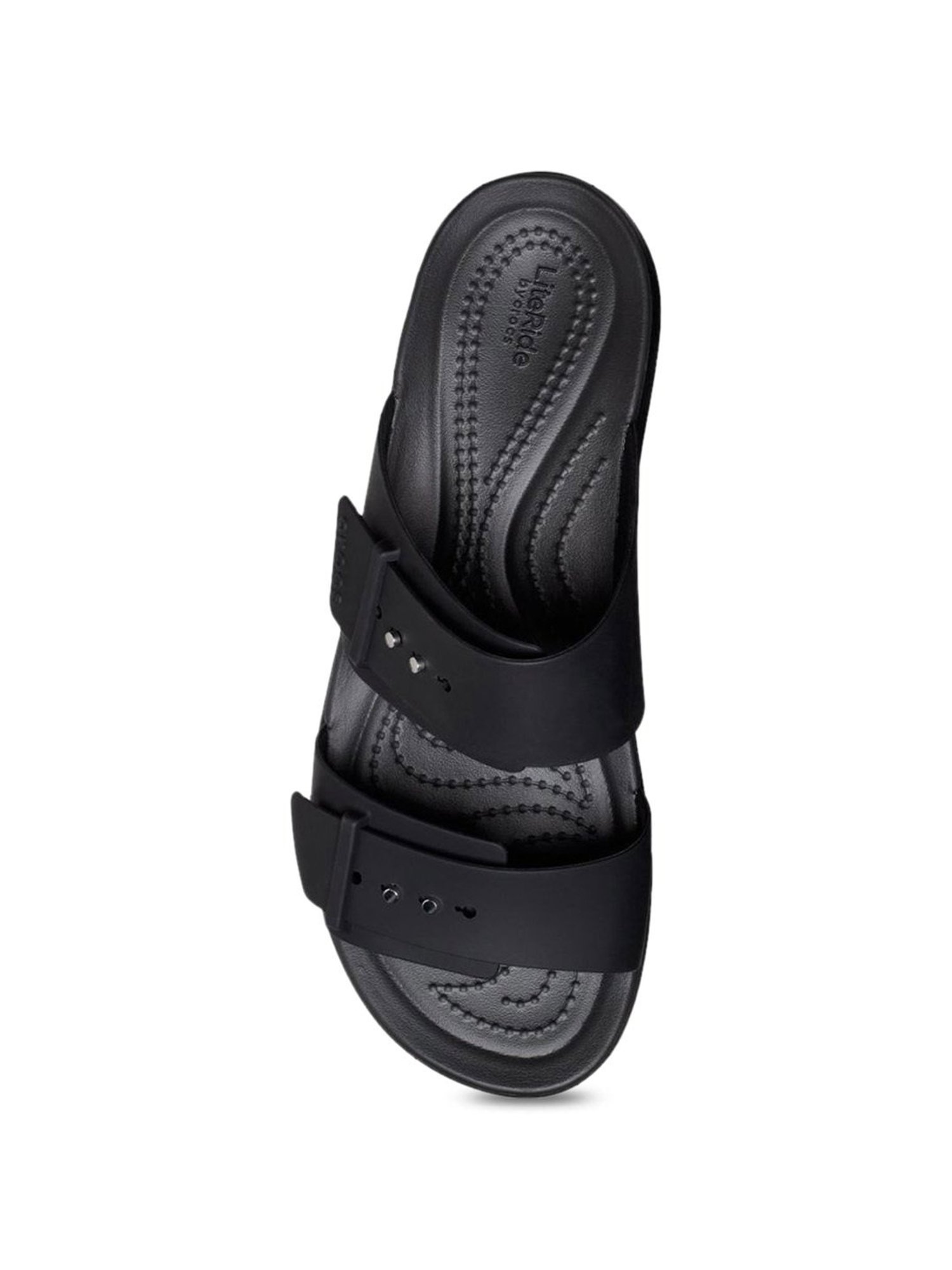 Crocs Women's Brooklyn Black Casual Wedges