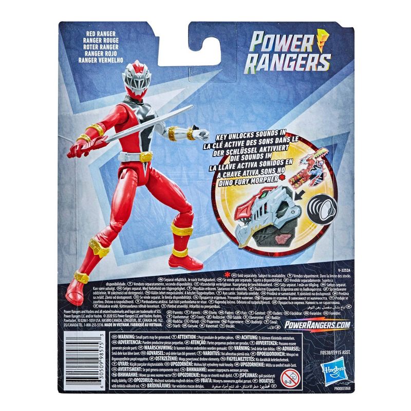 Power Rangers Dino Fury Red Ranger