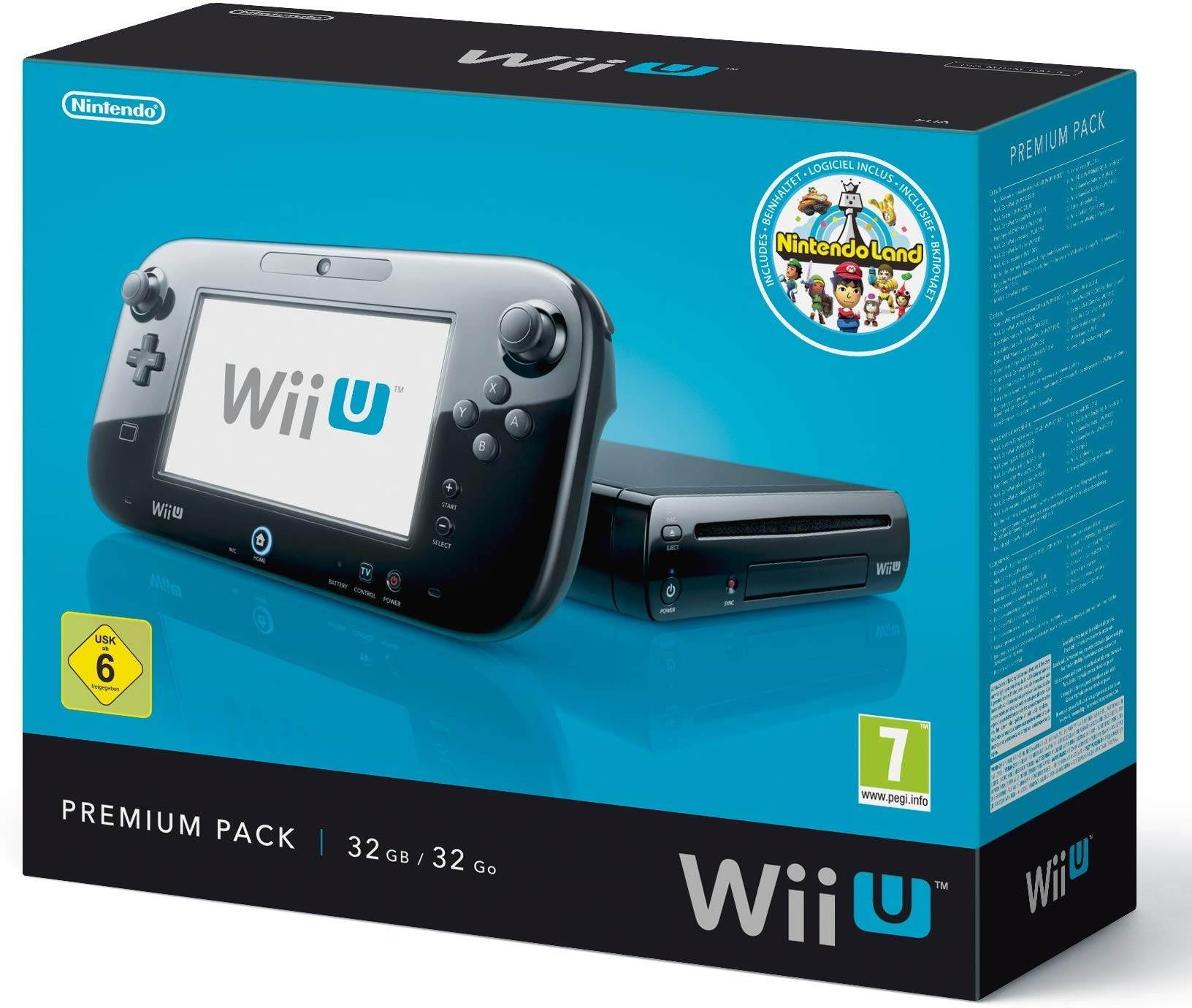4-In-1 Battery Pack + 4-Seat Charge for Wiiu / Wii