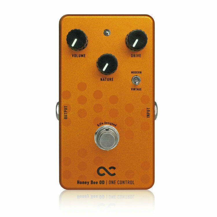 New One Control Honey Bee Overdrive Guitar Effects Pedal
