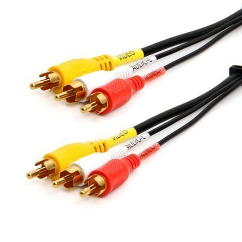 RiteAV RCA Audio Video Cable (6 feet)